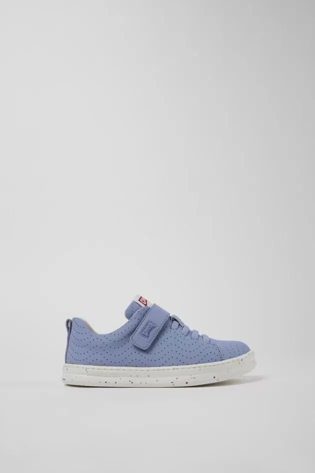 Cheap Camper Blauwe Leren Sneaker