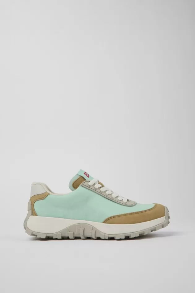 Best Camper Blauwe Sneaker Van Textiel/Nubuck Voor Dames