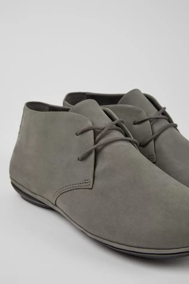 Best Sale Camper Grijze Nubuck Damesschoenen