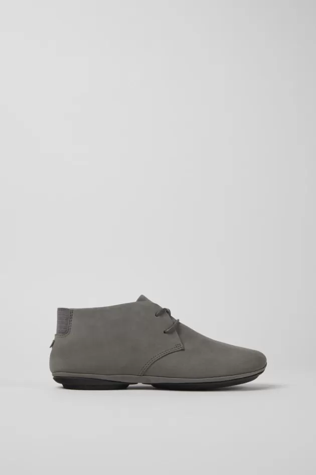 Best Sale Camper Grijze Nubuck Damesschoenen