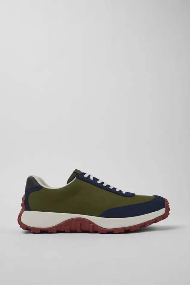 Best Camper Groene Sneaker Van Textiel/Nubuck Voor Heren