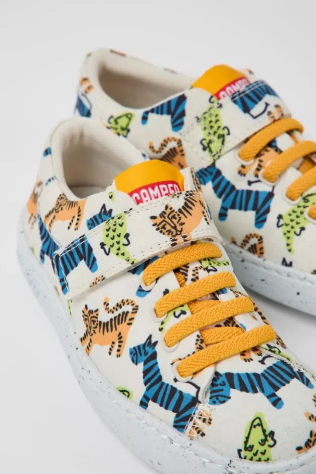 Shop Camper Meerkleurige Stoffen Kinderschoenen