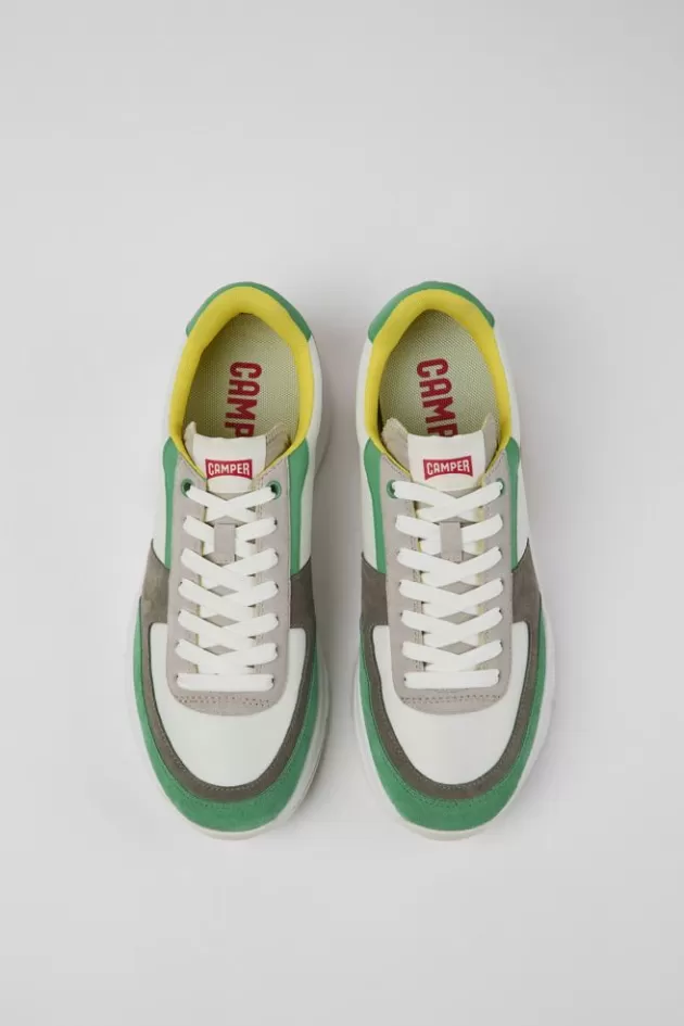 Best Camper Multicolor Herensneakers Van Gerecycled Polyester