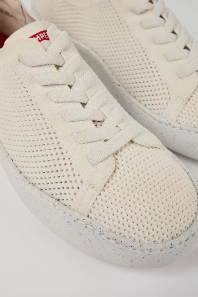 Best Camper Witte Damessneakers Van Gerecycled Pet