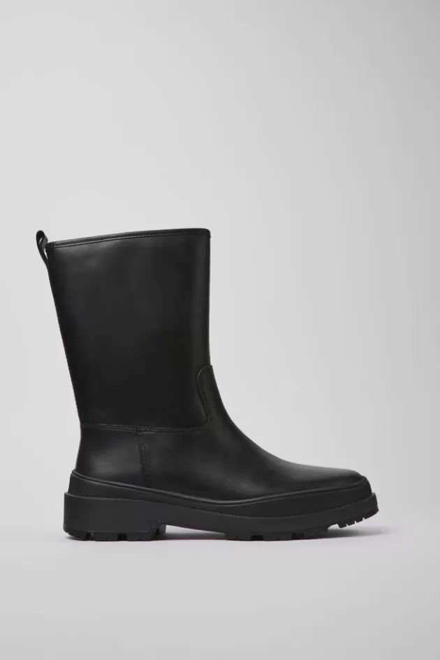 Shop Camper Zwarte Leren Damesboots